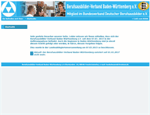 Tablet Screenshot of bw.bdba.de